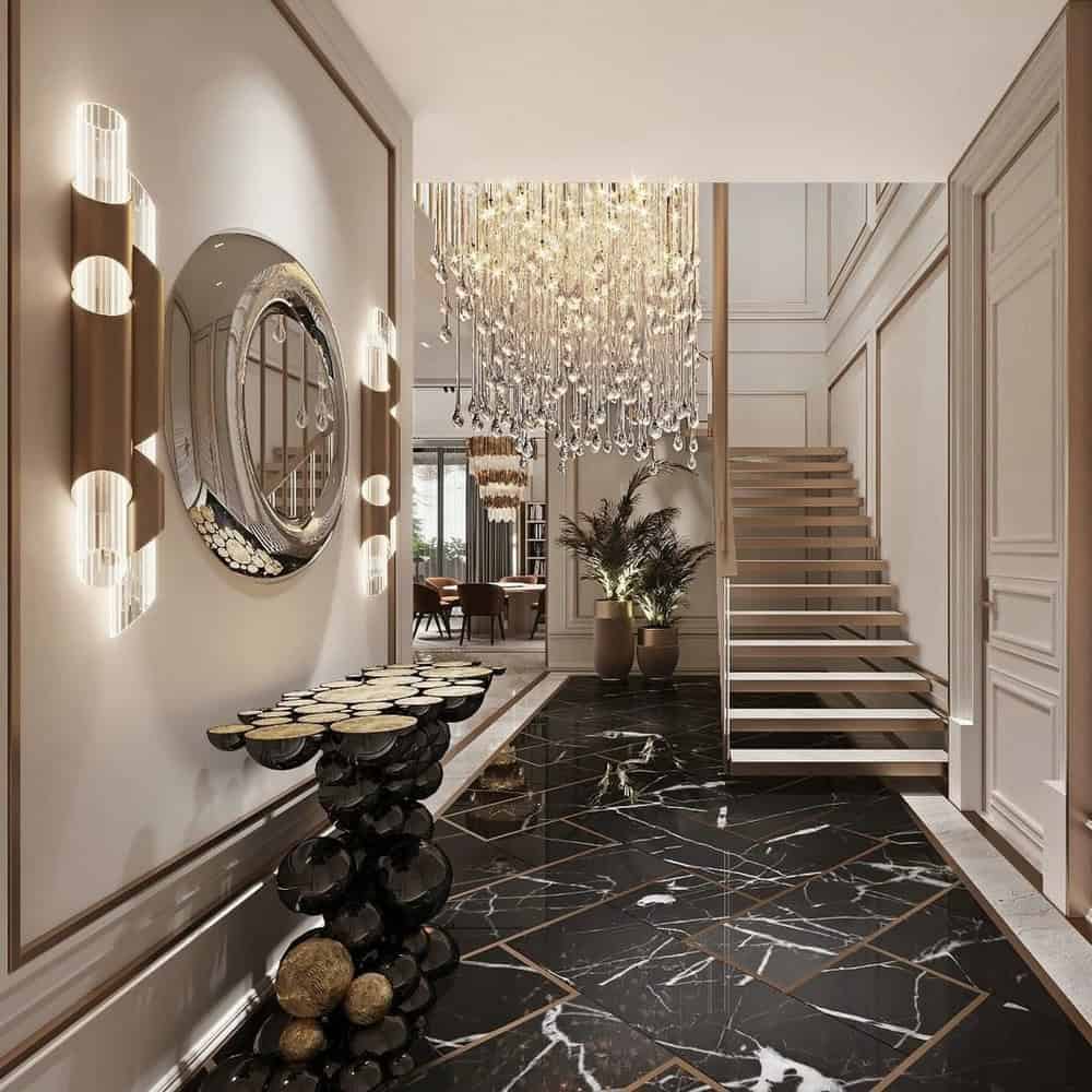 foyer tile design ideas