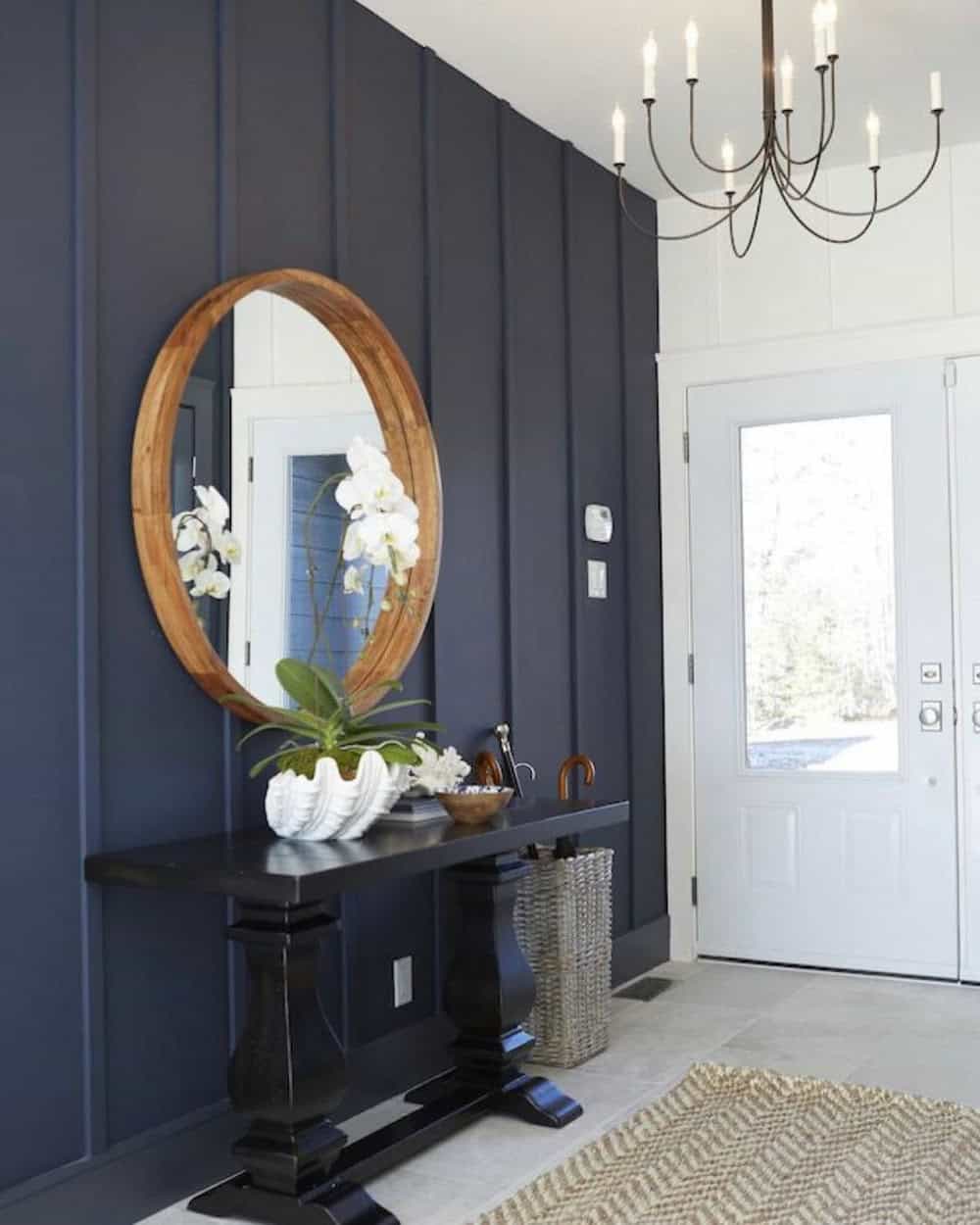 foyer accent wall ideas