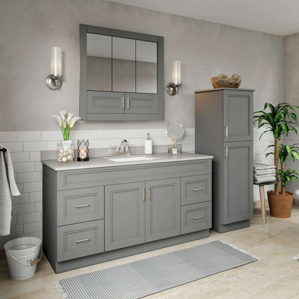 grey bathroom vanity ideas