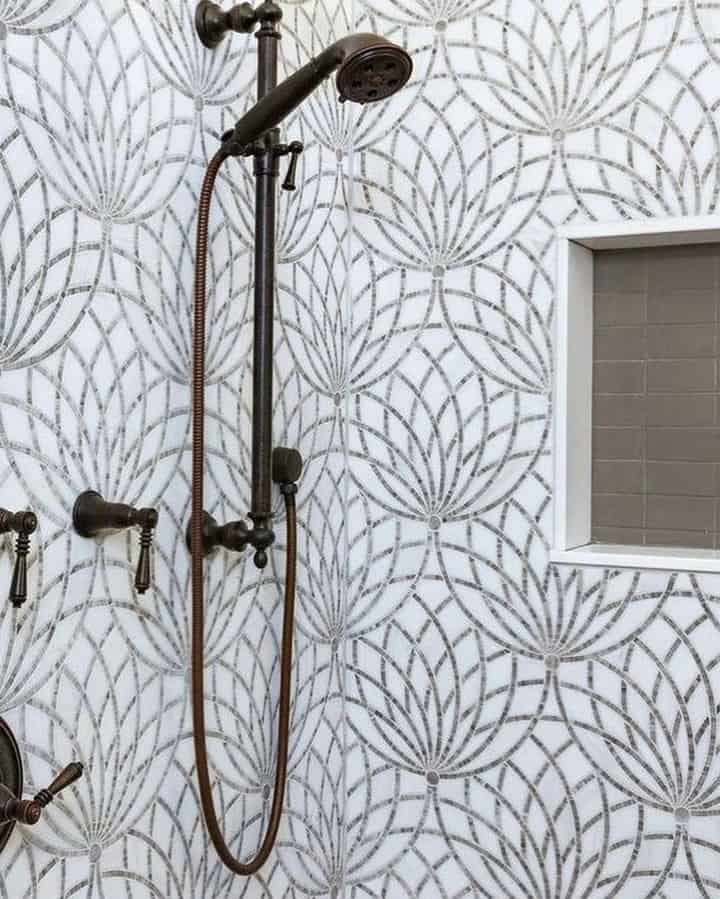 shower accent wall ideas