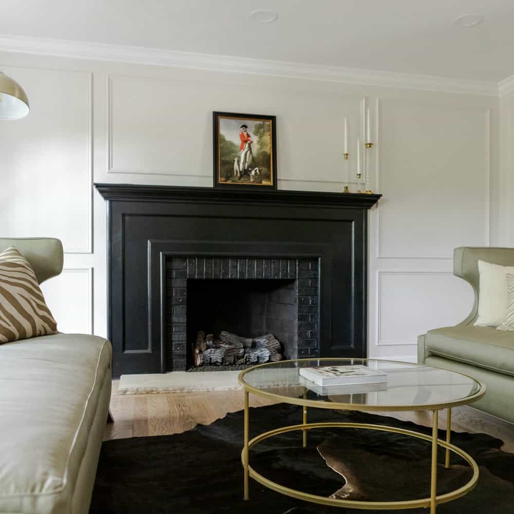 accent wall wood trim