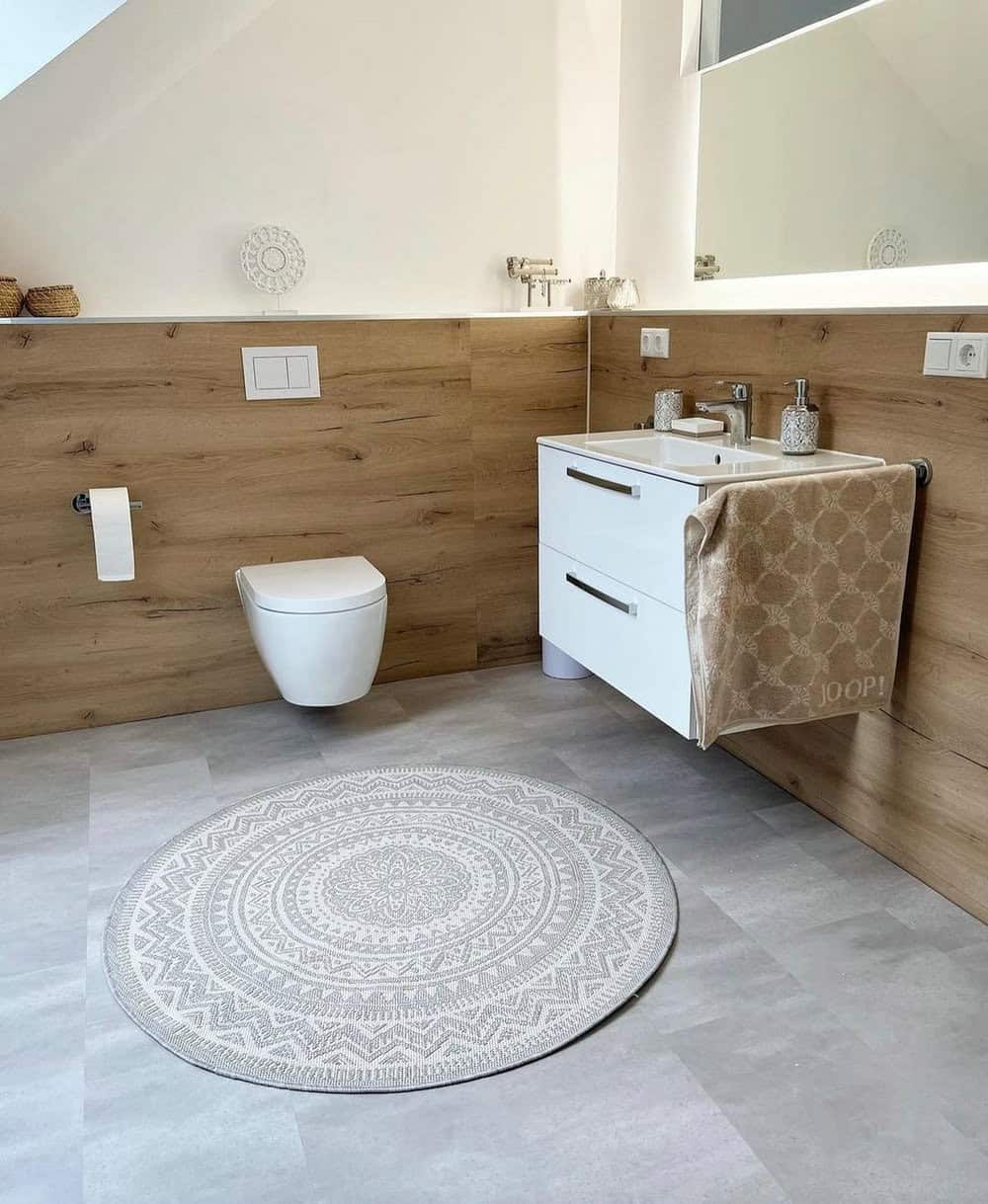 brown bathroom ideas