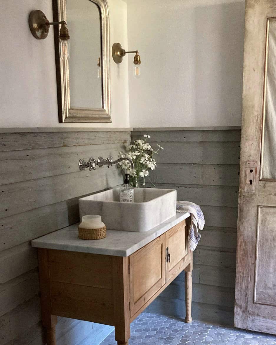 rustic bathroom styles