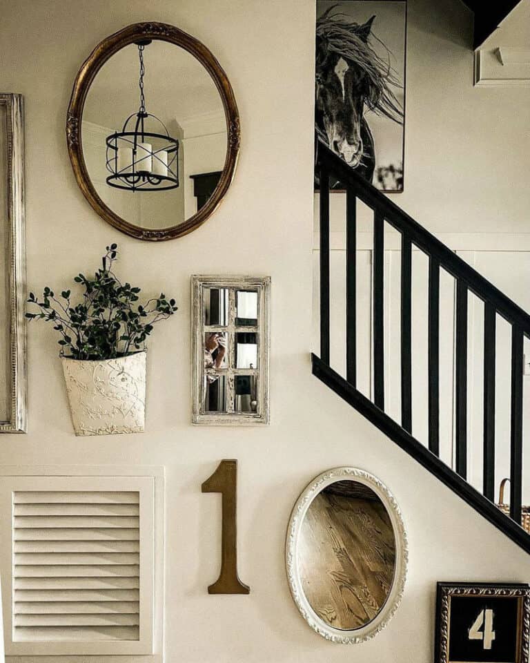 foyer accent wall ideas feature