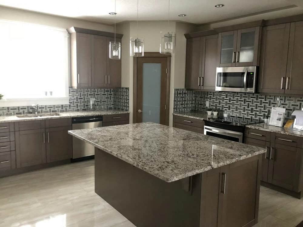 backsplash for black granite