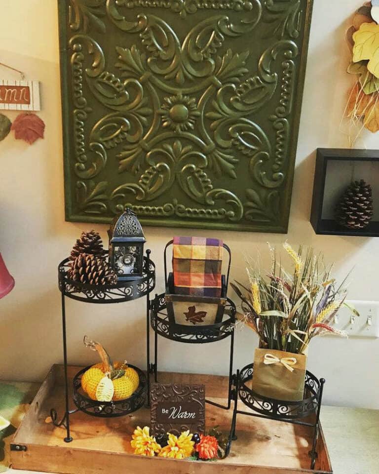 farmhouse entryway table decor ideas feature