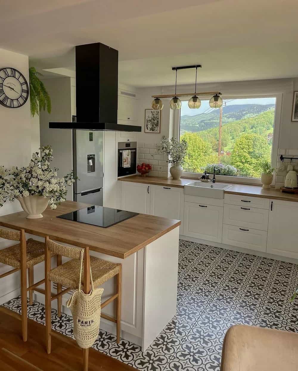 backsplash window kitchen