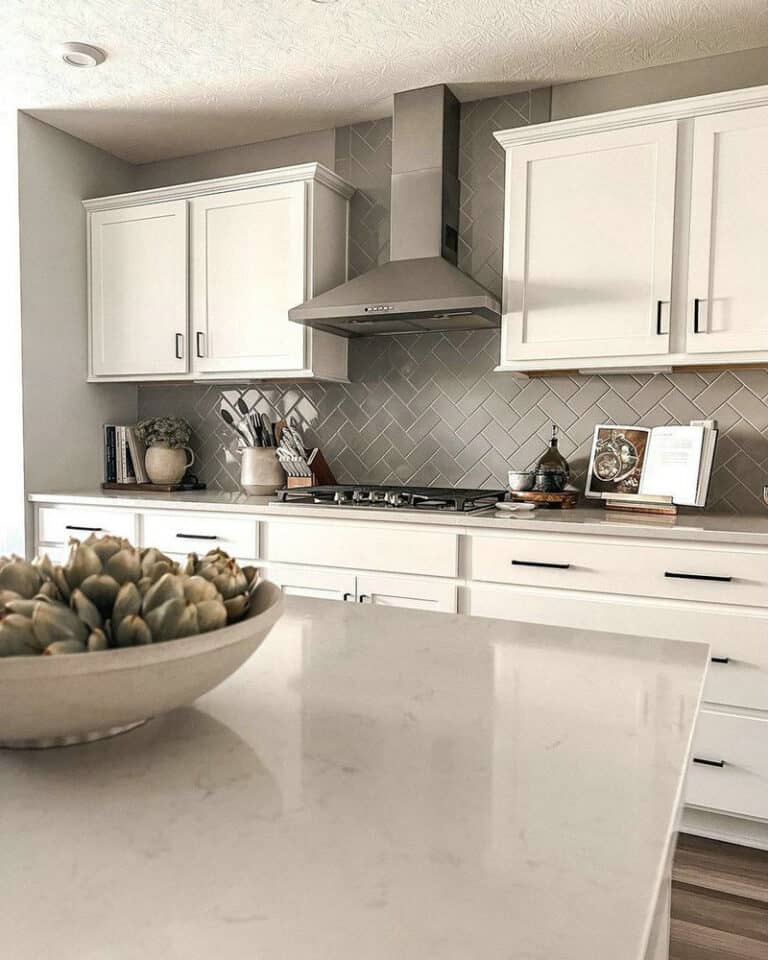 neutral backsplash ideas for kitchen feature