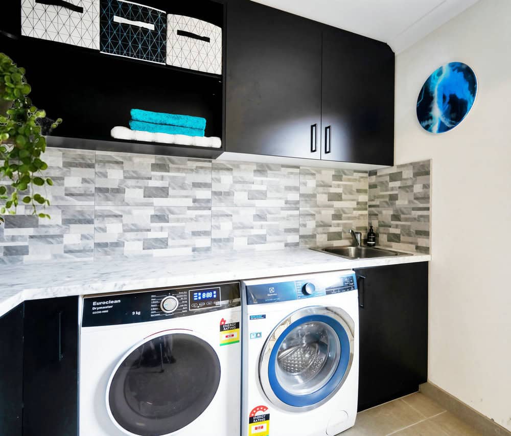 decorating a laundry room