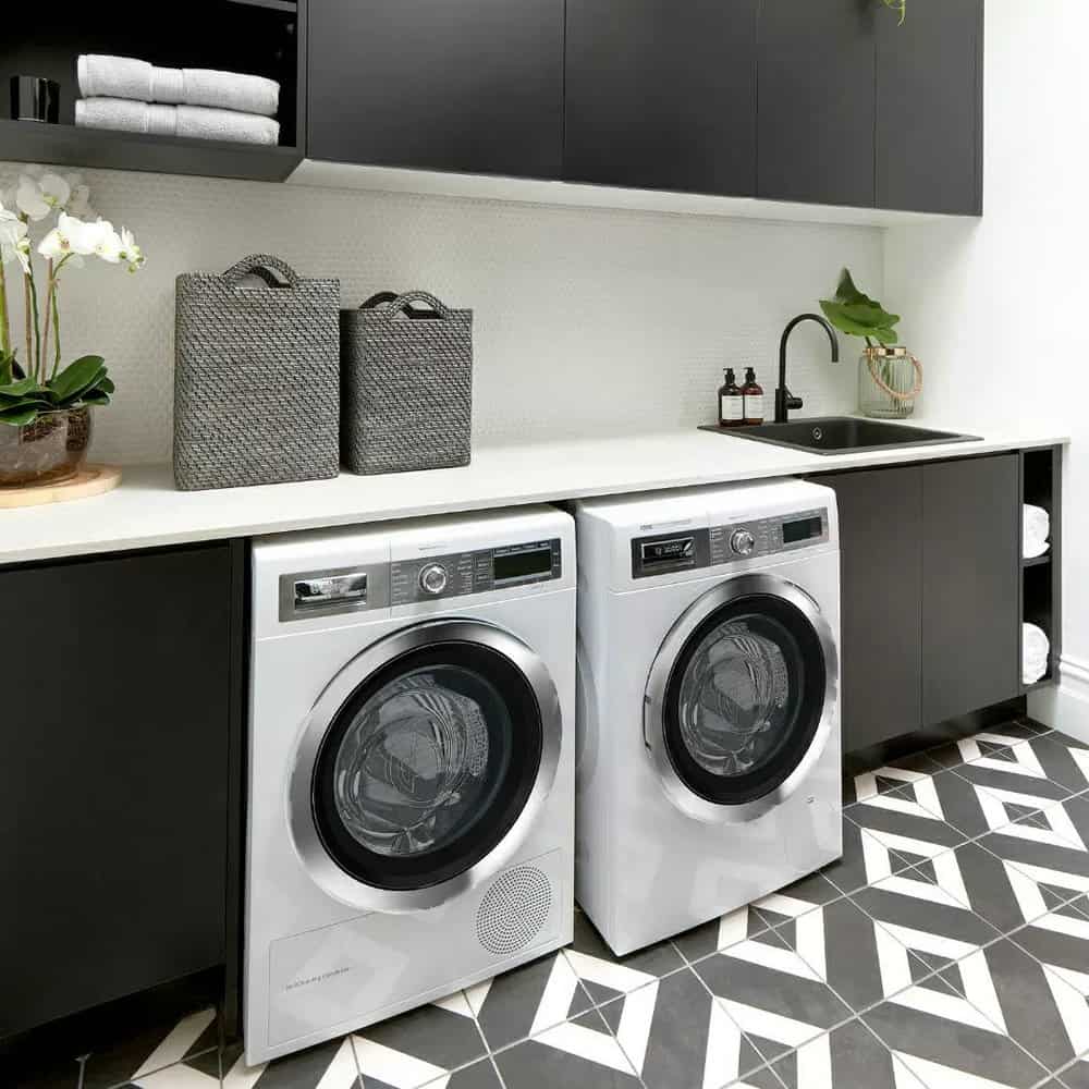 elegant laundry room