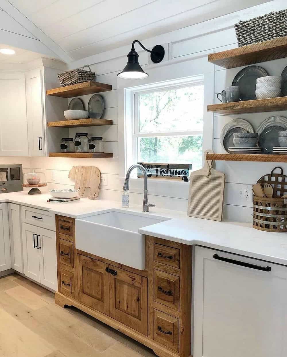 window kitchen backsplash