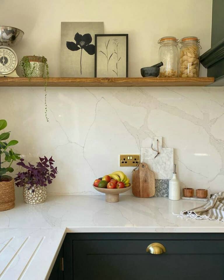 quartz countertop and backsplash ideas feature