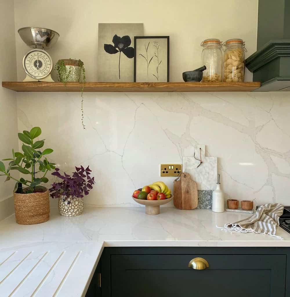 quartz countertop and backsplash ideas