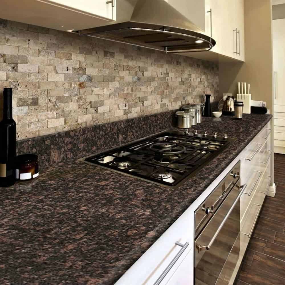 backsplash that goes with brown granite