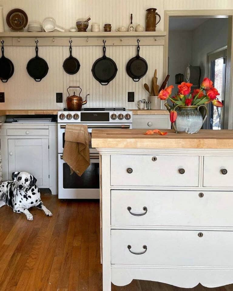 kitchen backsplash ideas for butcher block countertops feature