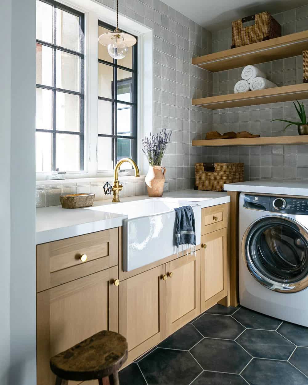 laundry room vanity