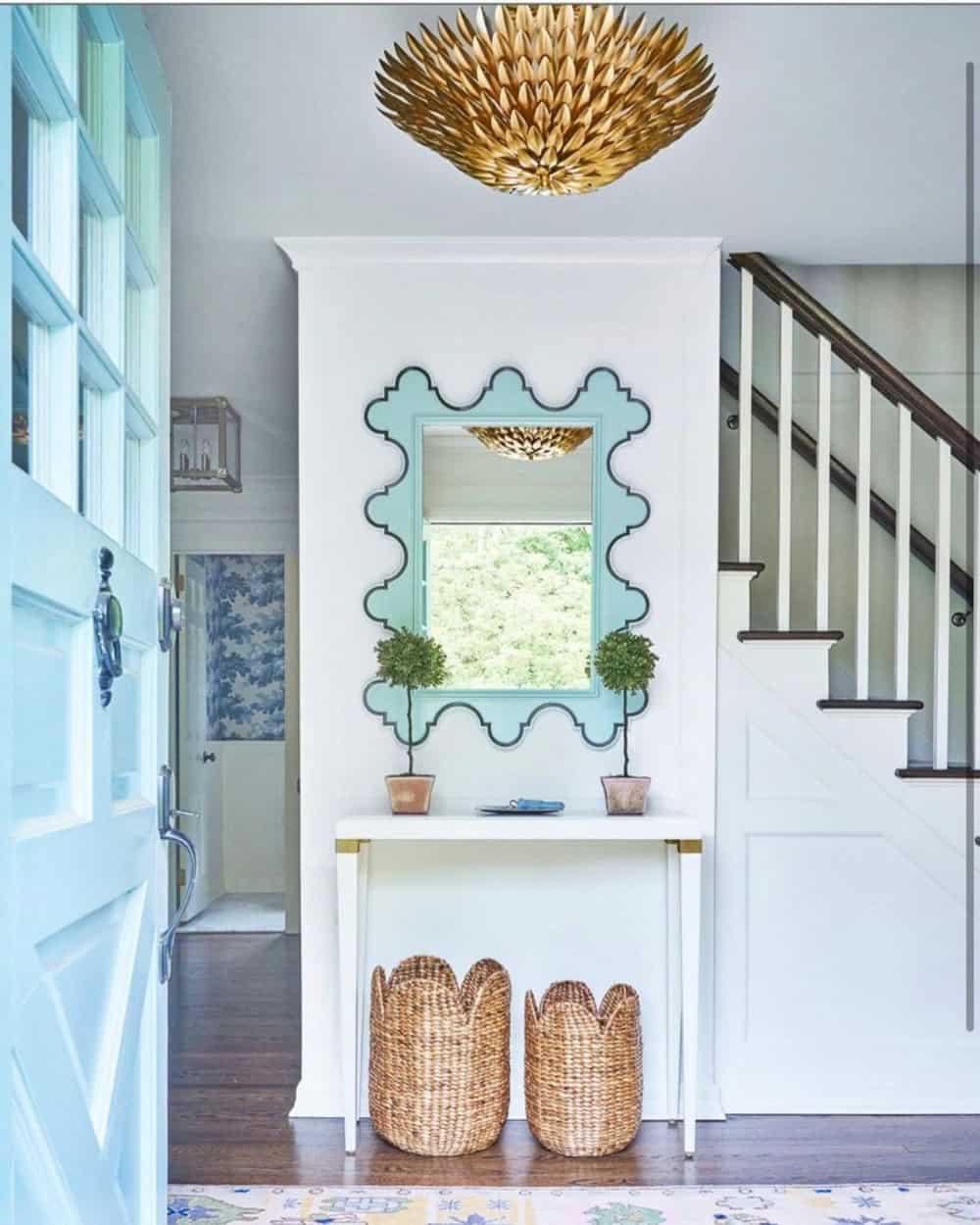 accent hallway wall ideas