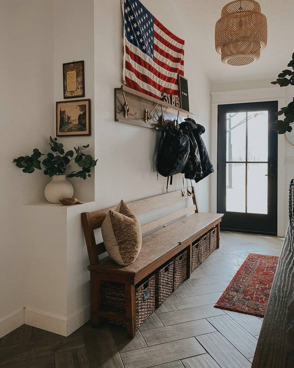 farmhouse foyer