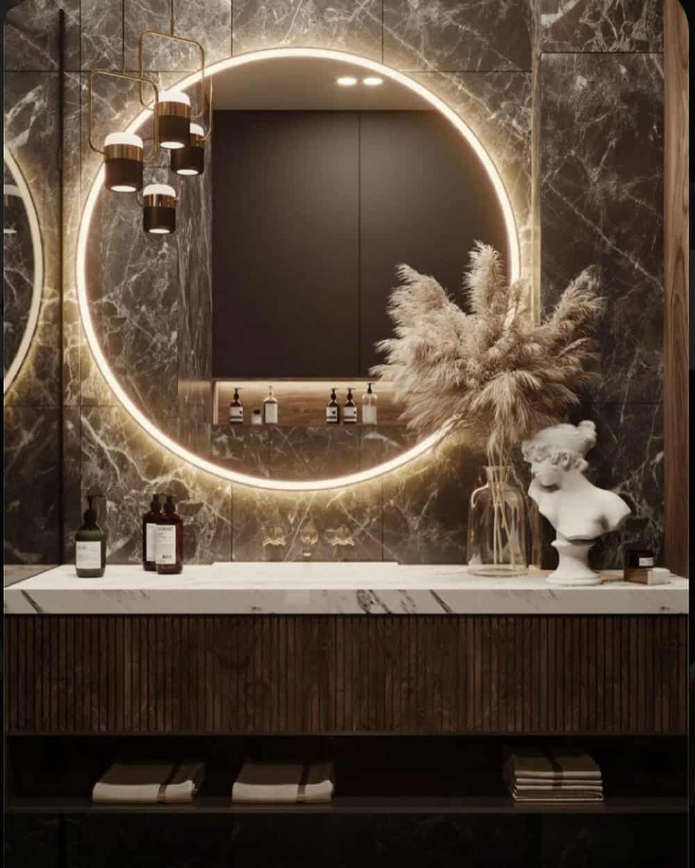 grey and brown bathroom ideas