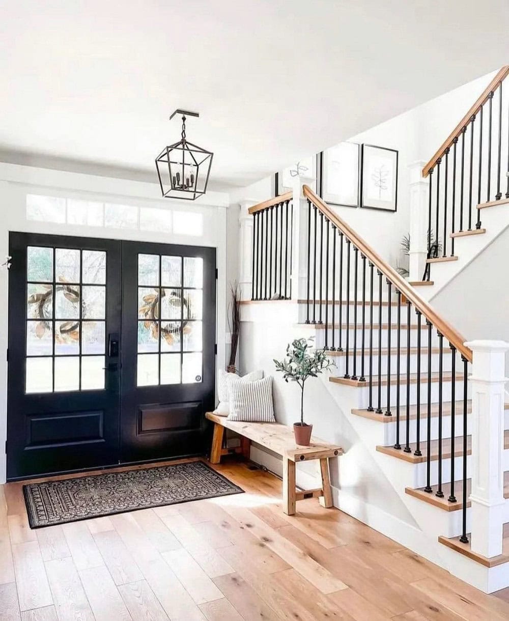 modern farmhouse hallway ideas