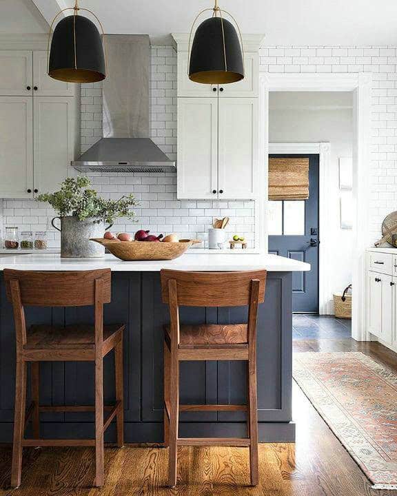 black cabinet pulls on white cabinets feature