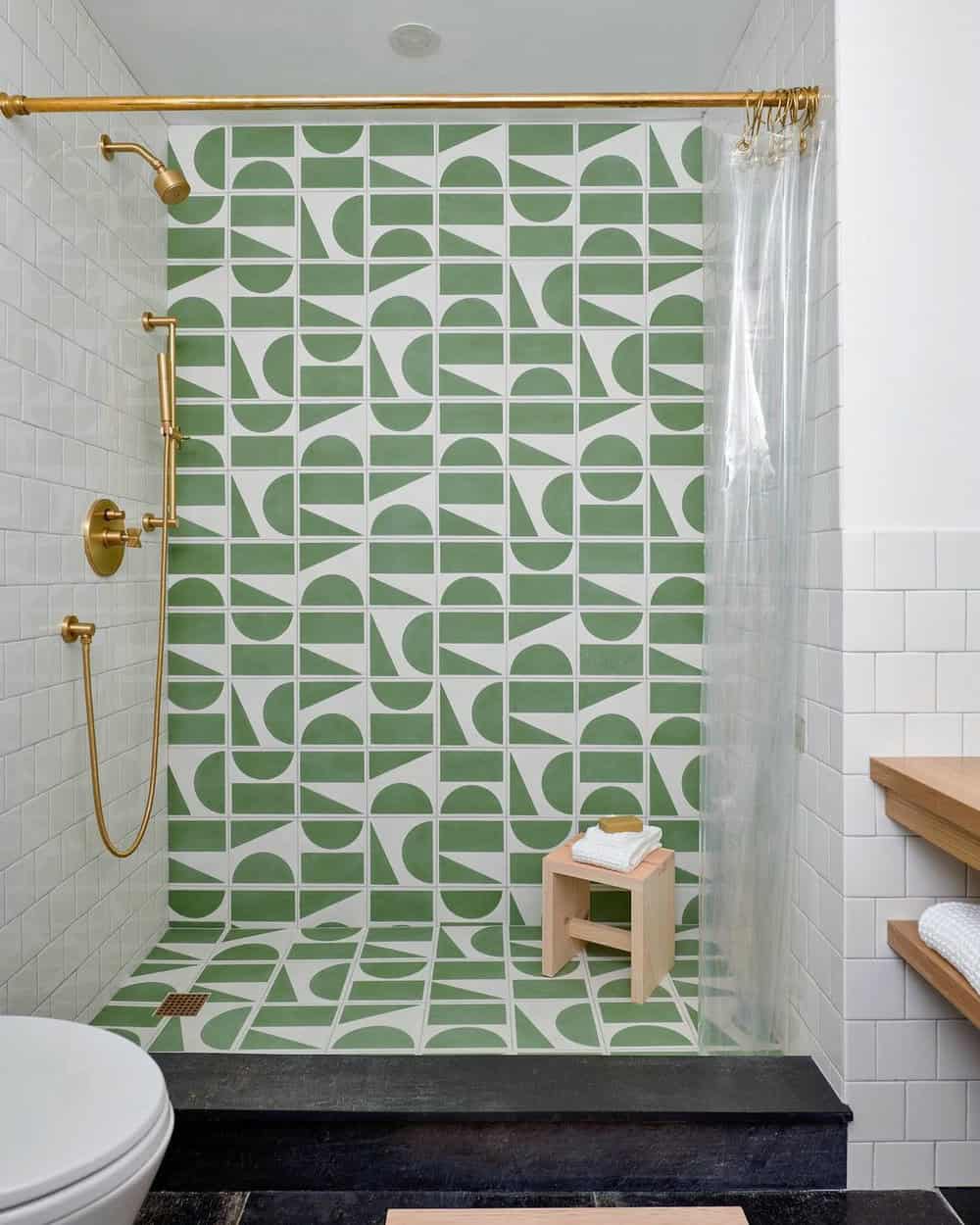 walk in shower tile