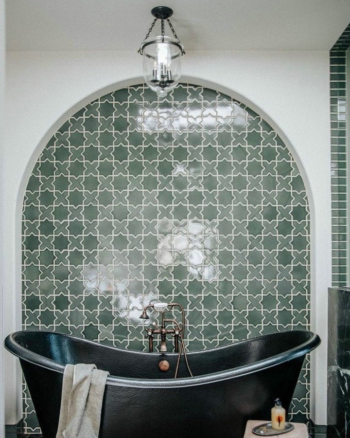 ideas for tiling a small bathroom