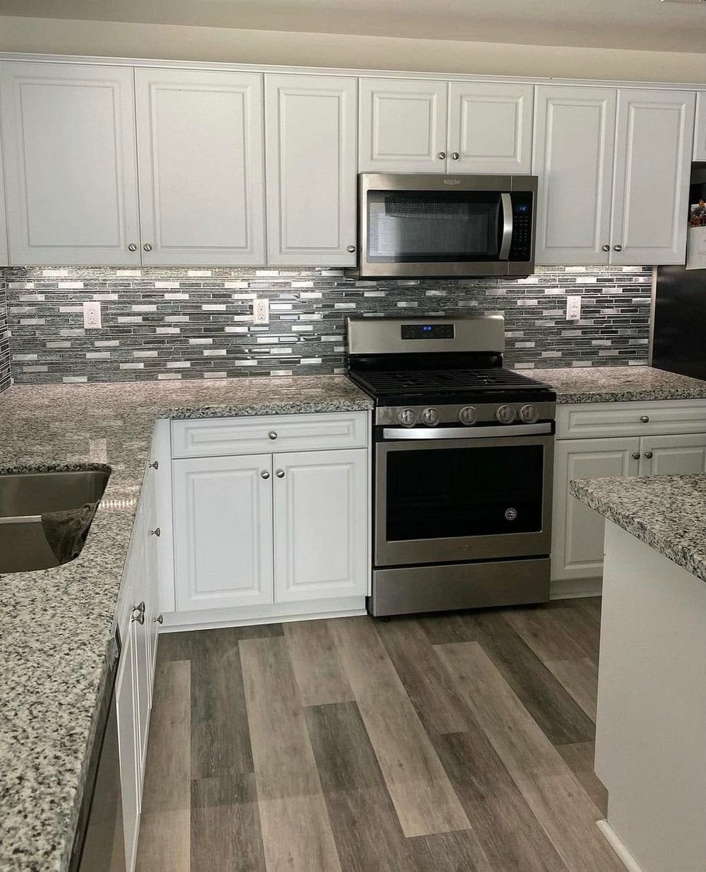 what backsplash goes with brown granite