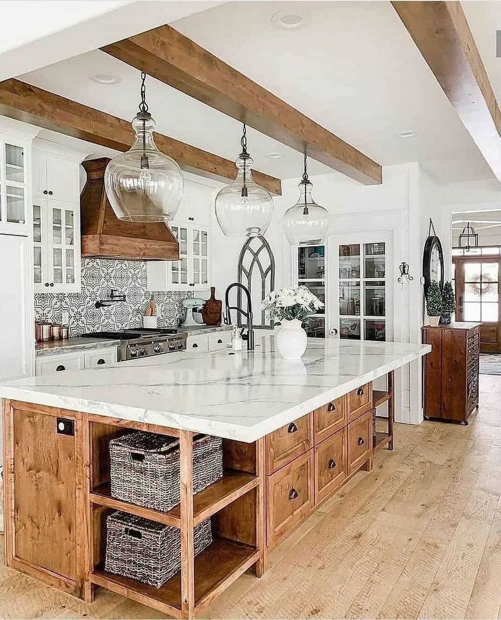 country style kitchen backsplash