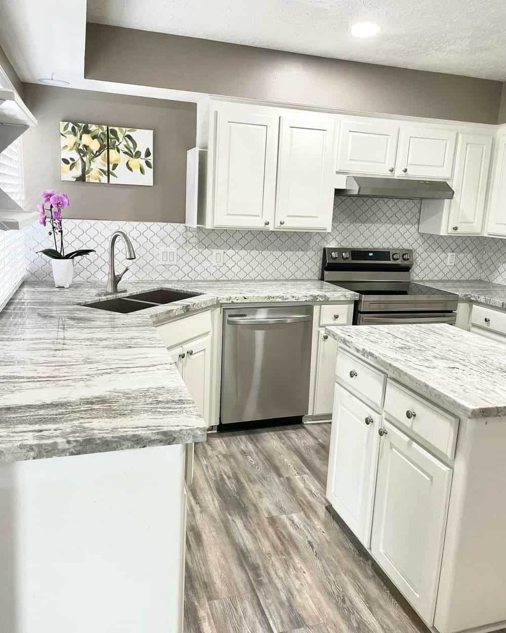 backsplash designs with granite countertops