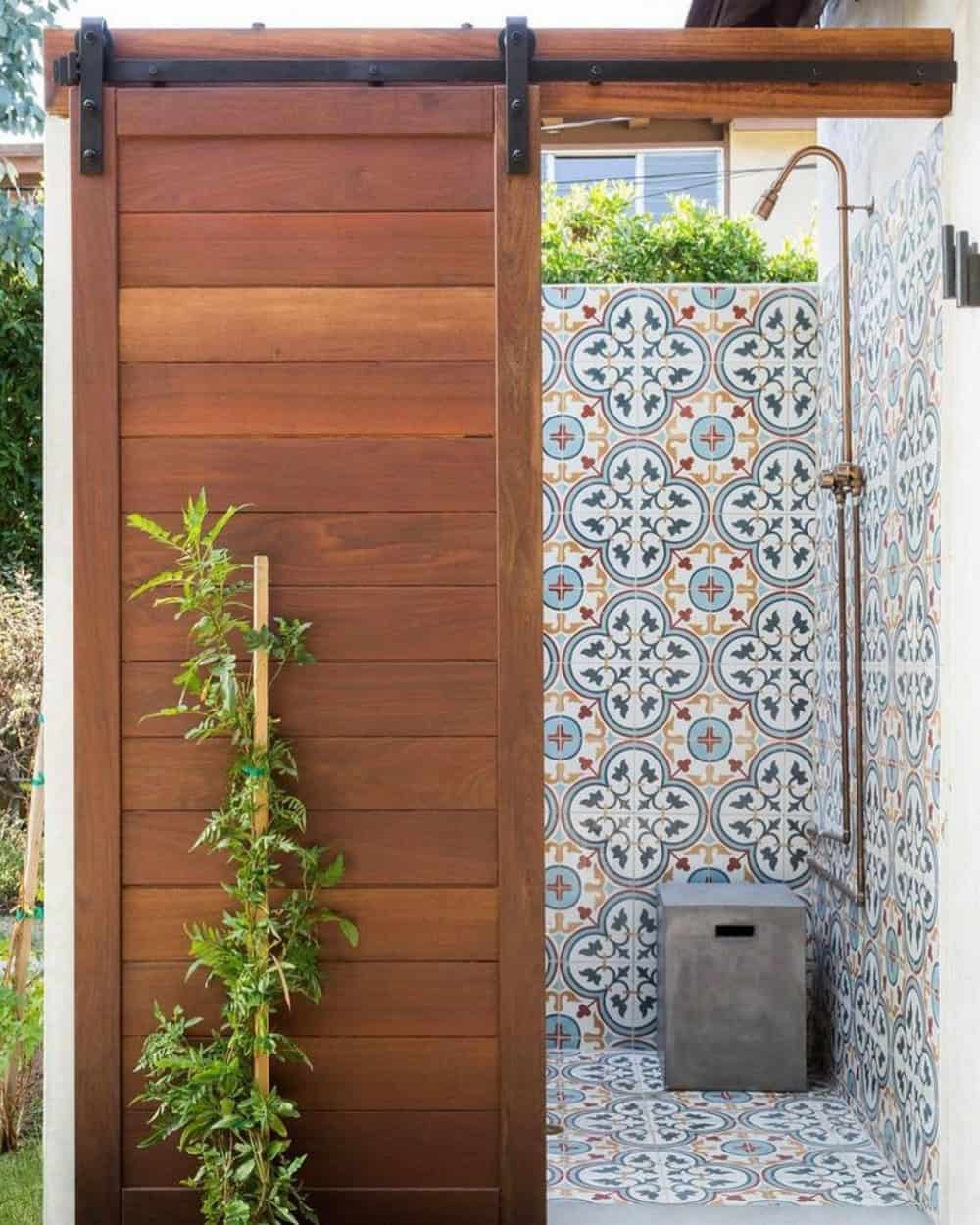 tile shower ideas for small bathrooms