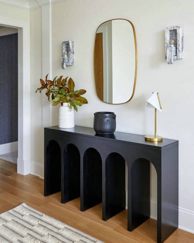 hallway molding ideas feature