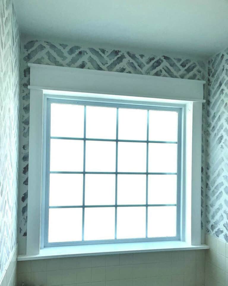 bathroom window trim ideas feature