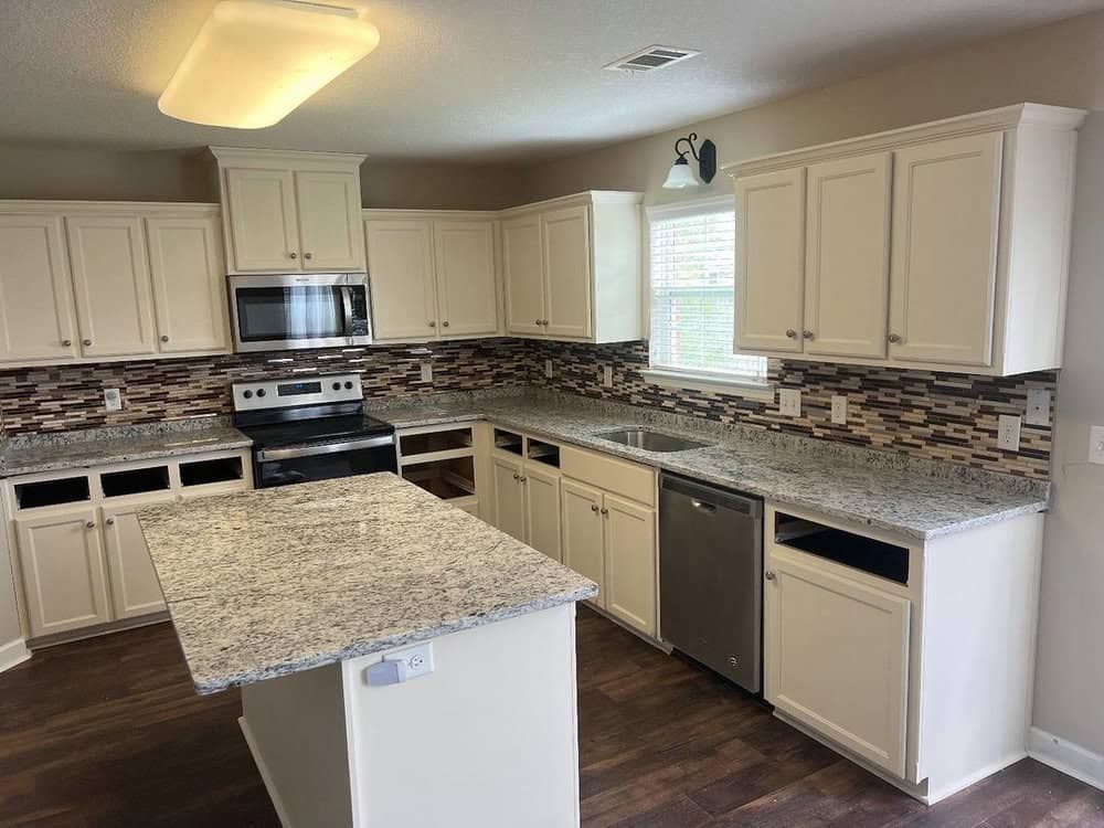 Granite Counter Backsplash