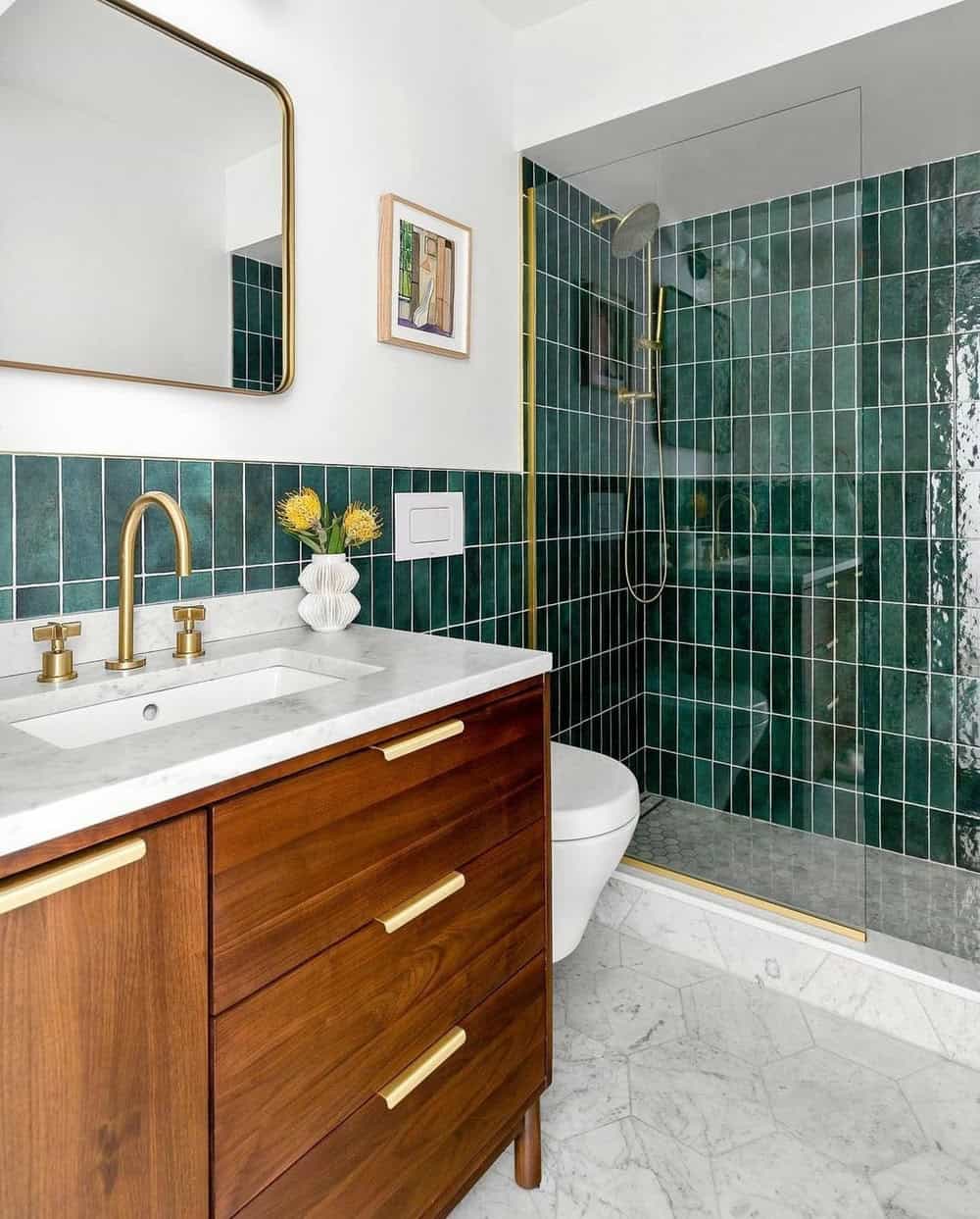 bathroom design ideas subway tile