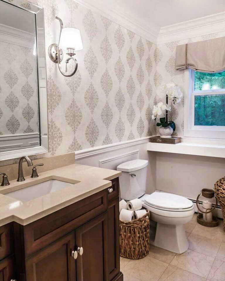 crown molding for bathrooms feature