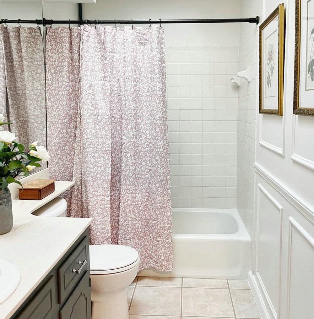 trim around tile shower