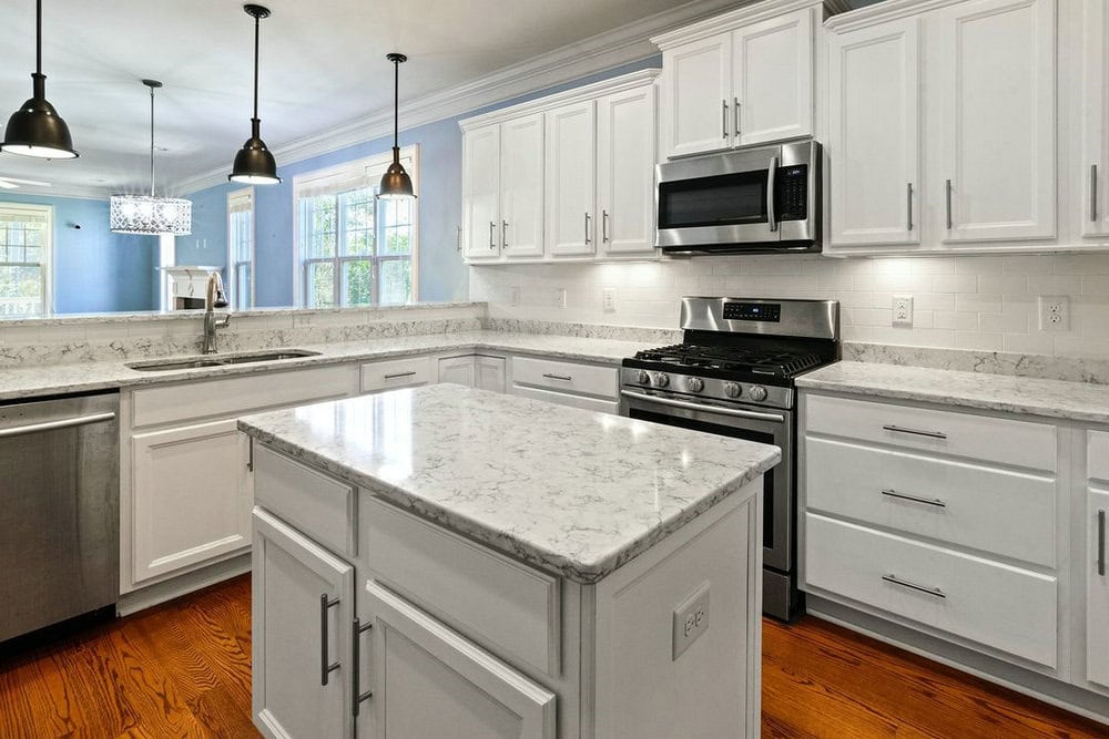 Granite Countertop with a Popular Backsplash-A Look Unveiled