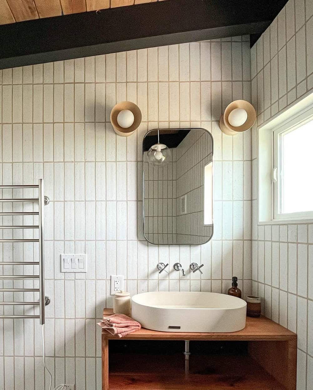 bathroom subway tile designs