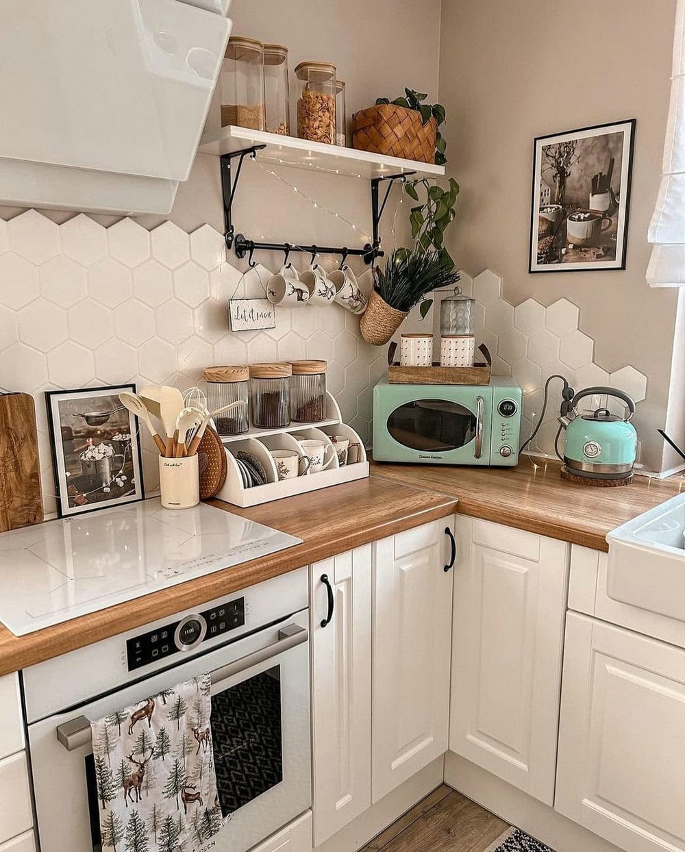 farmhouse kitchen backsplash images