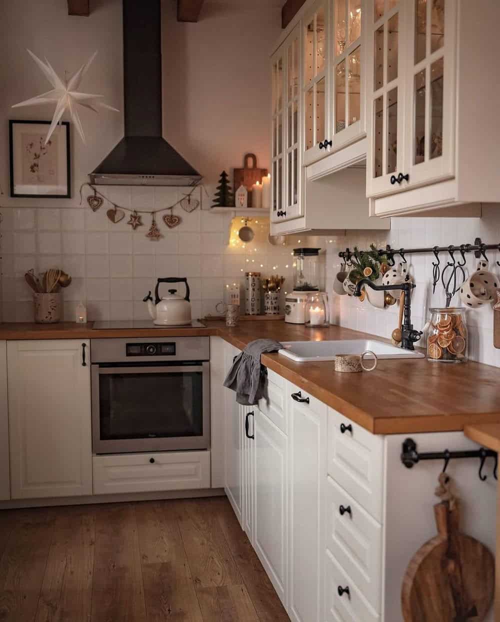 farmhouse kitchen tile backsplash