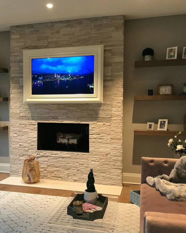 tv and electric fireplace ideas feature