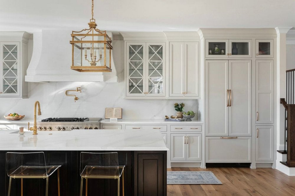 backsplash with quartz countertop