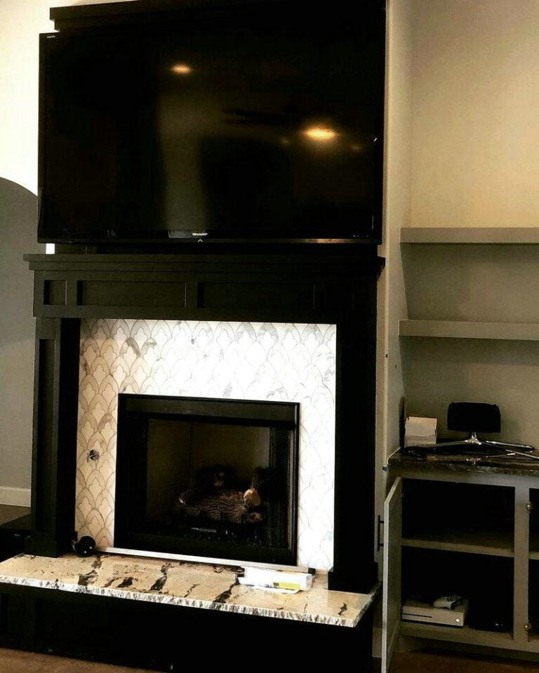 tvs above fireplaces pictures feature