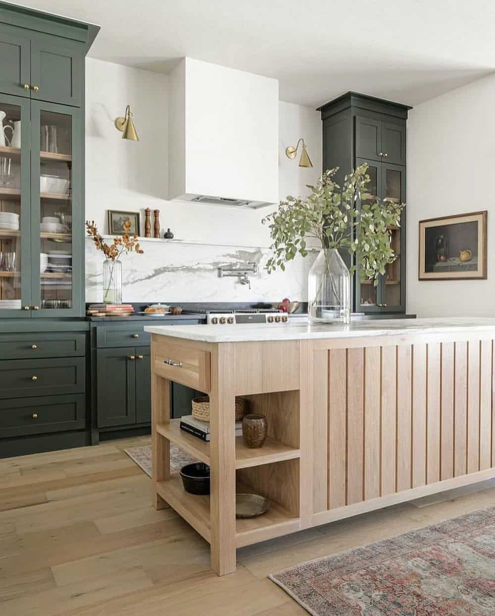 countertop with backsplash height