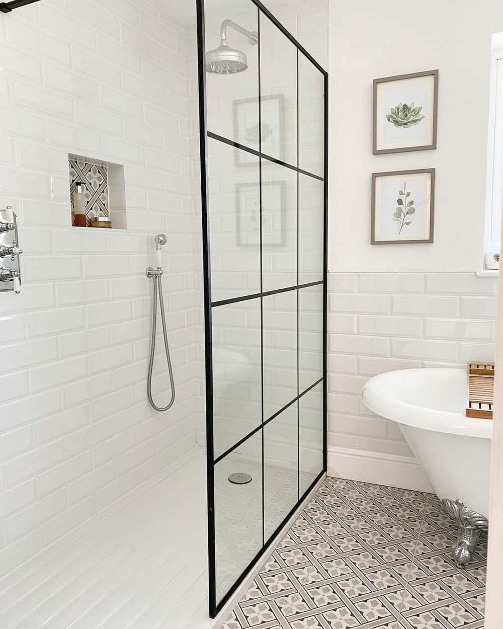 tile ideas for walk in shower