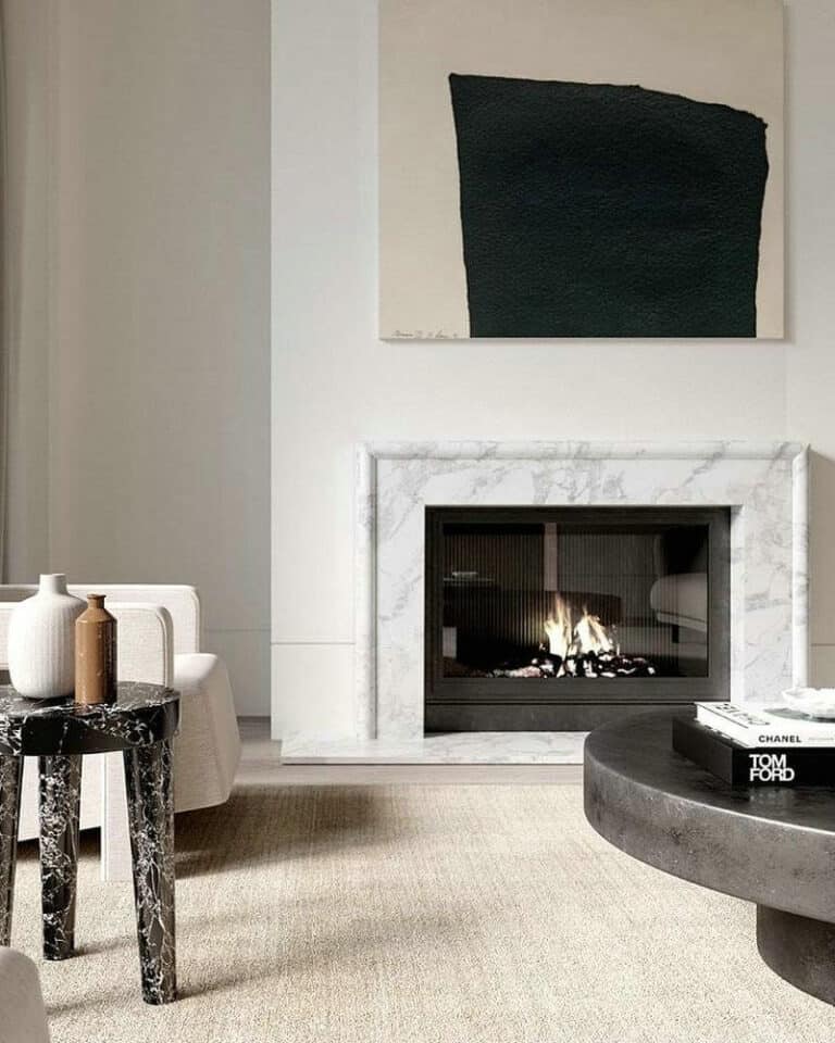 modern electric fireplace designs feature