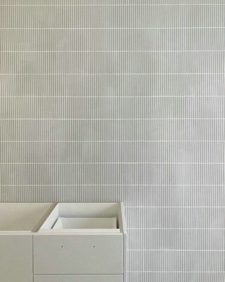 long skinny tile feature