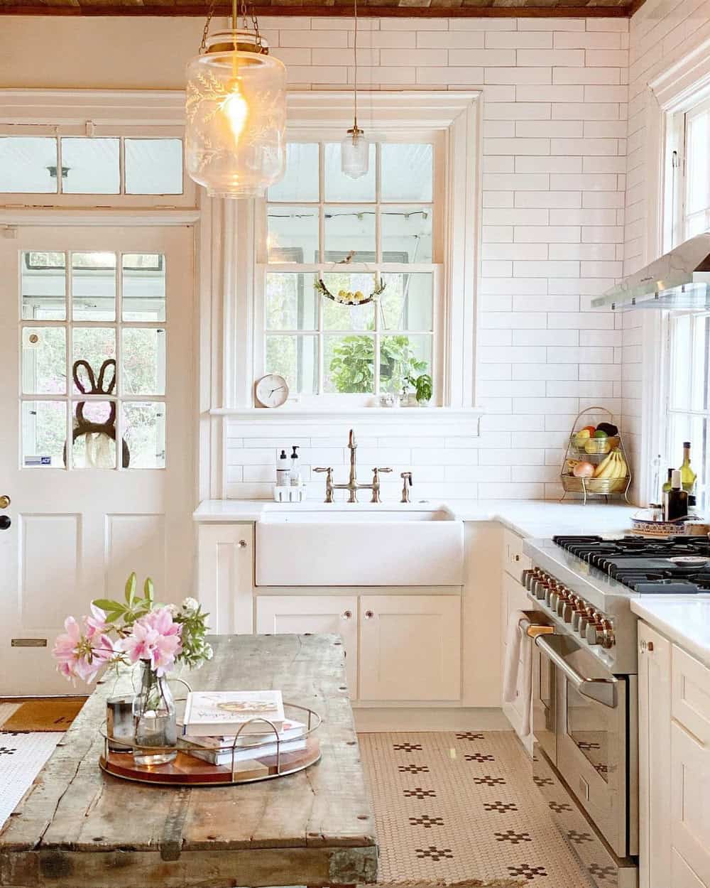 kitchen backsplash window