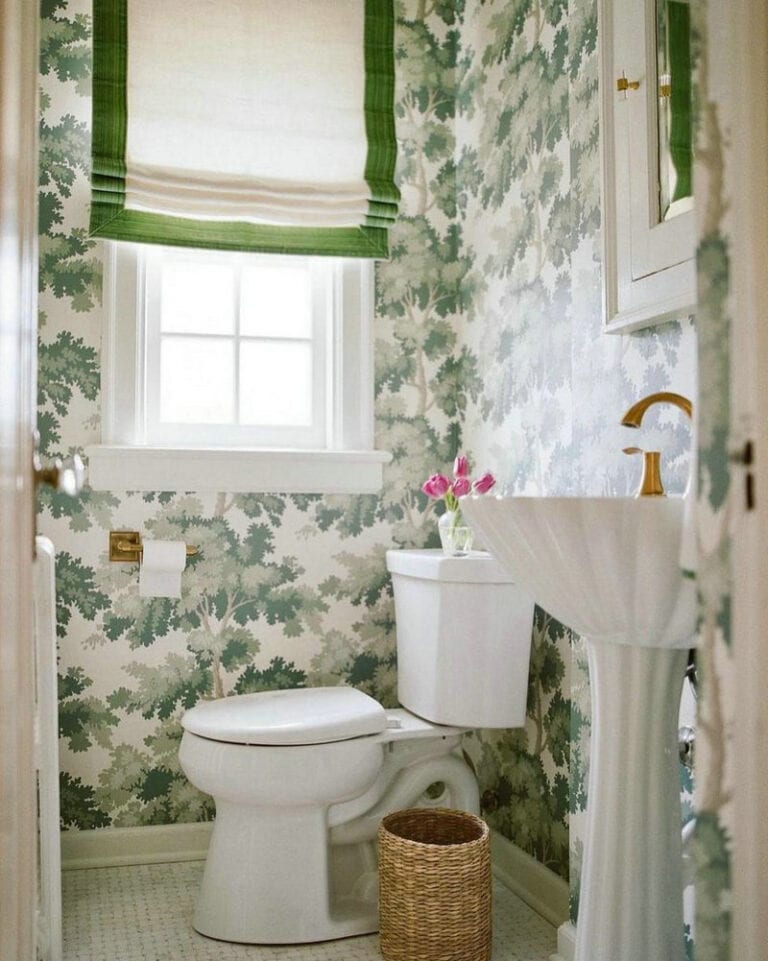 powder room with pedestal sink decorating ideas feature